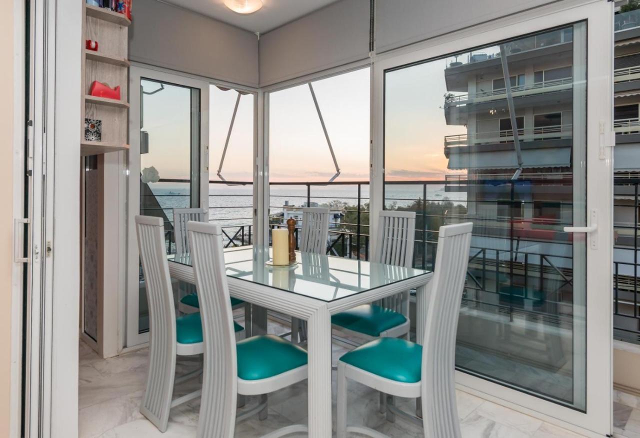 Flisvos Elite Seafront Luxury Apartment Atene Esterno foto