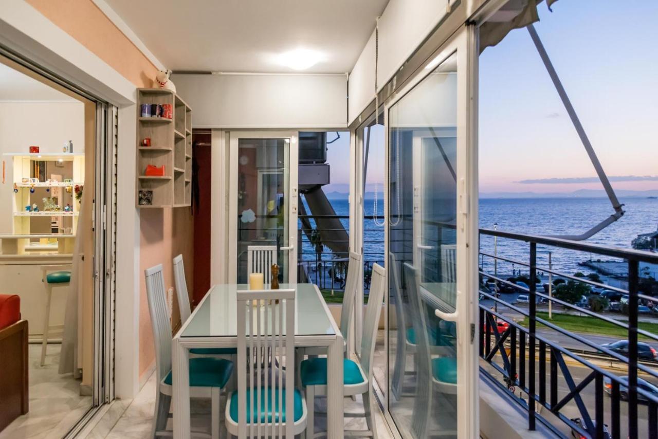 Flisvos Elite Seafront Luxury Apartment Atene Esterno foto
